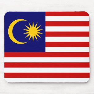 Malaysia Flag Mouse Pad