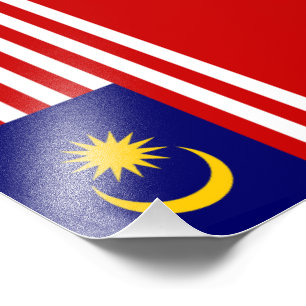 Malaysia flag photo print