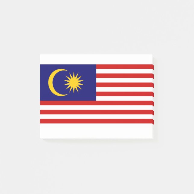 Malaysia Flag Post-it Notes (Front)