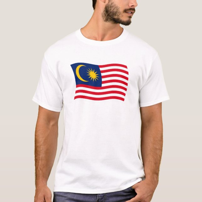 Malaysia Flag Shirt (Front)