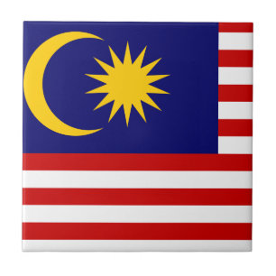 Malaysia Flag Tile