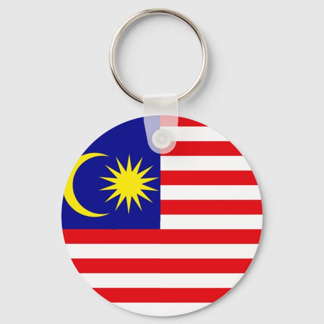 Malaysia High quality Flag Keychain (Front)