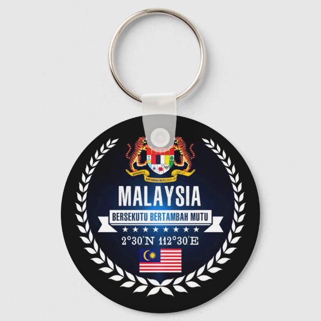 Malaysia Keychain (Front)