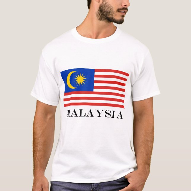 Malaysia Malay flag Jalur Gemilang T-Shirt (Front)