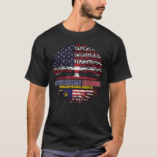 Malaysia Malaysian US American USA United States T-Shirt