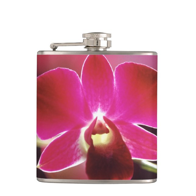 Malaysia, Orchid Hip Flask (Front)