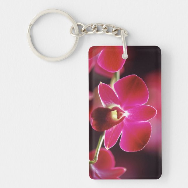 Malaysia, Orchid Keychain (Front)