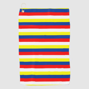 Malaysia Philippines Venezuela flag stripes countr Golf Towel