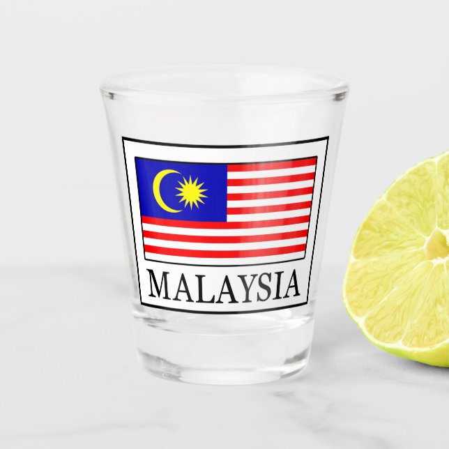 Malaysia Shot Glass (Front)