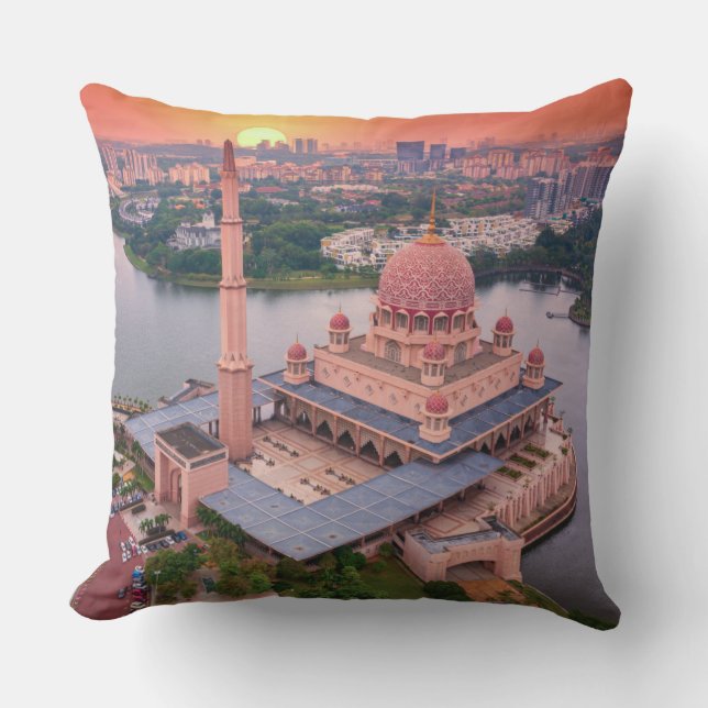 Malaysia Throw Pillow (Front)