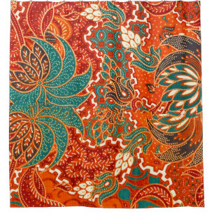 Malaysian Batik: Beautiful Art Pattern.