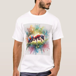 Malaysian exploding ant 221024AREF132 - Watercolor T-Shirt