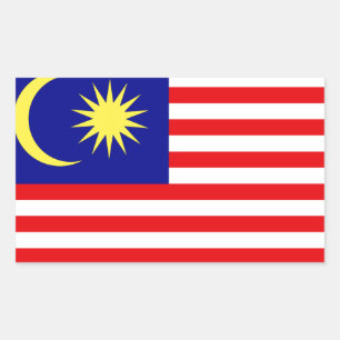 Malaysian Flag Sticker