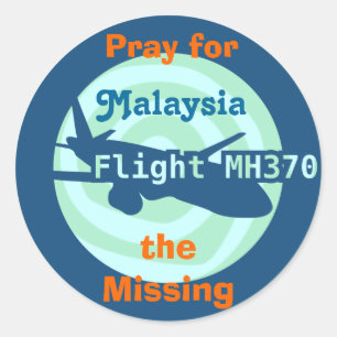 Malaysian flight sticker