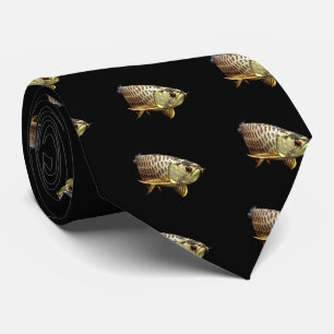 Malaysian Golden Arowana Tie