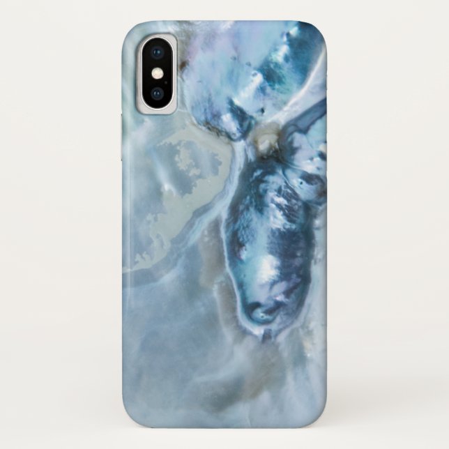 Malaysian Mother of Pearl Case-Mate iPhone Case (Back)