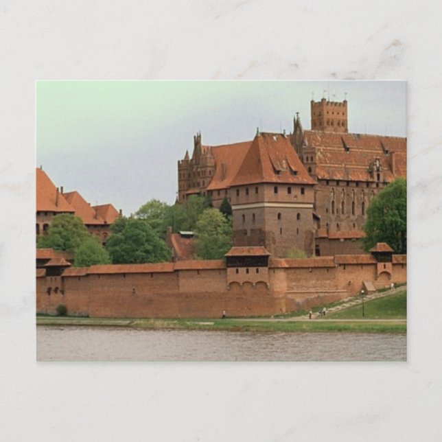 Malbork Castle Postcard (Front)