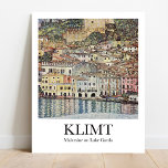 Malcesine on Lake Garda by Gustav Klimt Poster<br><div class="desc">Bring the beauty of Italy into your home with this stunning poster of Gustav Klimt’s “Malcesine on Lake Garda.” Painted in 1913, this piece depicts the town of Malcesine on the shores of Lake Garda. Klimt broke with his annual three-month visit to Attersee spa in the Austrian Alps and went...</div>