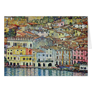 Malcesine sur le lac de Garde Par Gustav Klimt