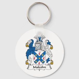 Malcolm Family Crest Keychain