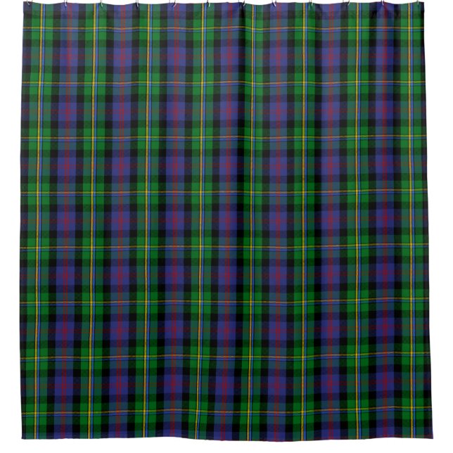 Malcolm Tartan Shower Curtain (Front)
