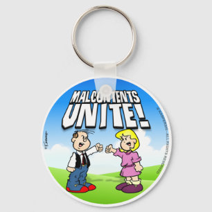 Malcontents Unite Keychain