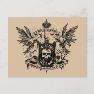 Maldecido a Vagar Por El Mar Postcard