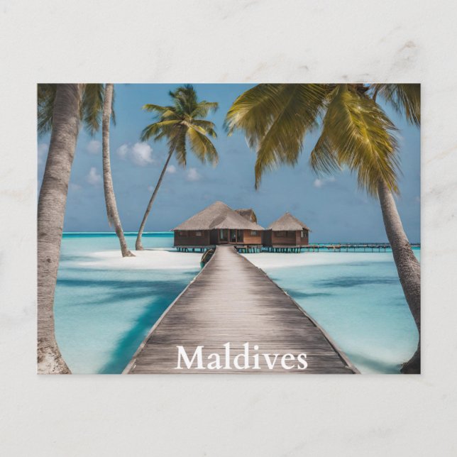 Maldives (2) postcard (Front)