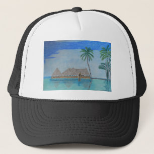 Maldives 2 trucker hat