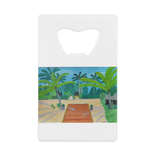 Maldives 3.JPG Credit Card Bottle Opener
