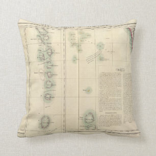 Maldives and Lakshadweep Islands Asia 107 Throw Pillow