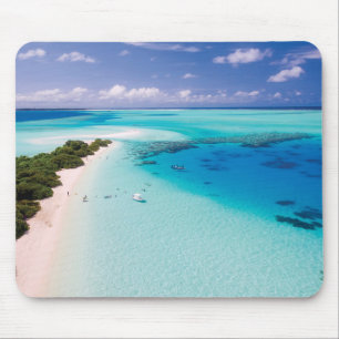 Maldives Beach Mouse Pad