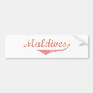 Maldives Bumper Sticker