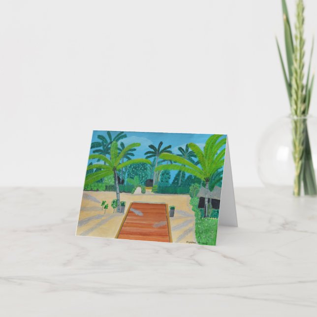 Maldives Card (Front)