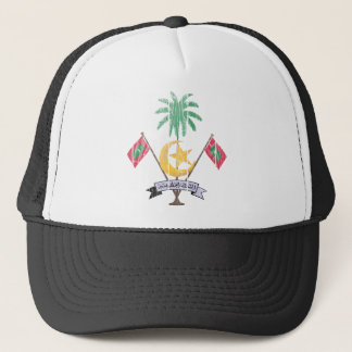 Maldives Coat Of Arms Trucker Hat