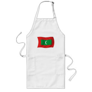 Maldives Flag Apron