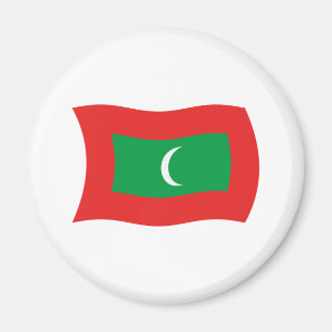 Maldives Flag Magnet