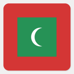 Maldives Flag Sticker