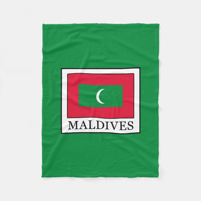 Maldives Fleece Blanket (Front)