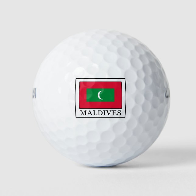 Maldives Golf Balls (Front)