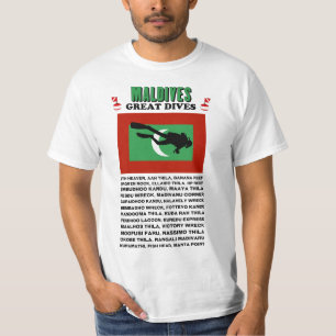 Maldives Great Dives T-Shirt