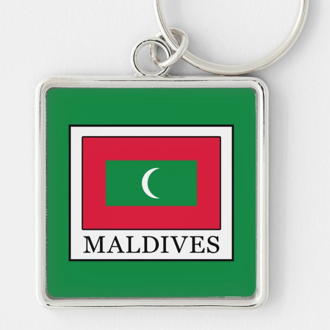 Maldives Keychain (Front)