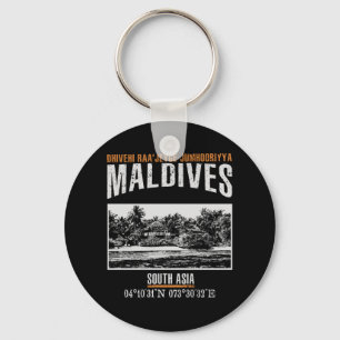 Maldives Keychain