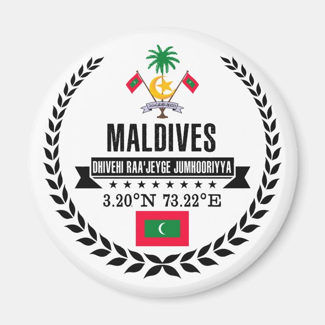 Maldives Magnet (Front)