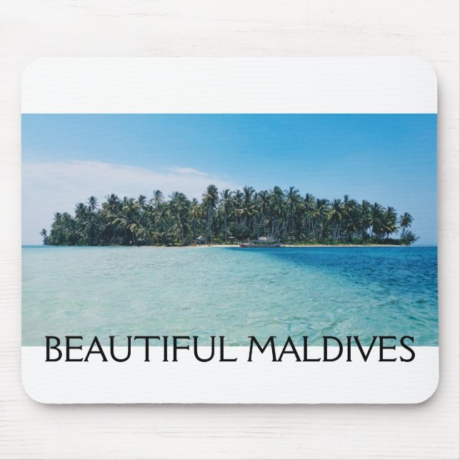 Maldives  mouse pad (Front)