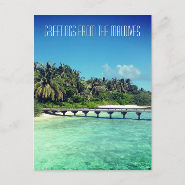 Maldives Postcard (Front)