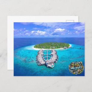 Maldives  postcard