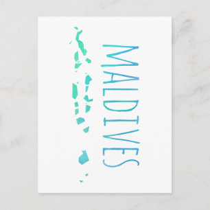 Maldives Postcard