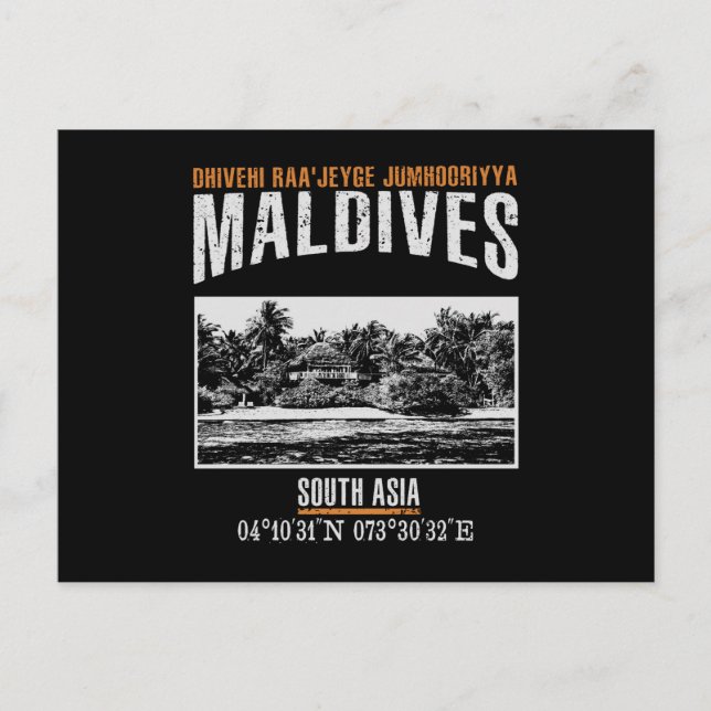 Maldives Postcard (Front)