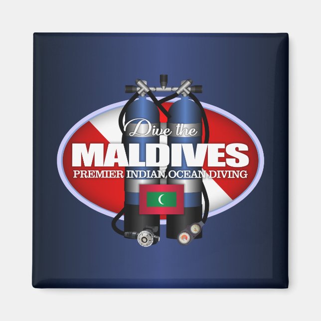 Maldives (ST) Magnet (Front)